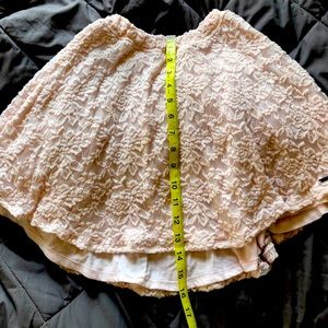 Abercrombie&Fitch Light Pink Flower Mini Skirt